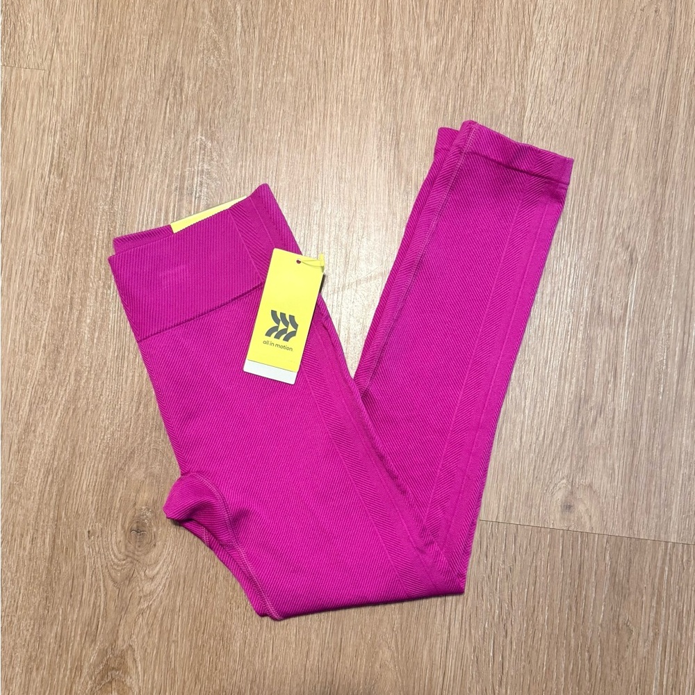 Girls high rise seamless legging